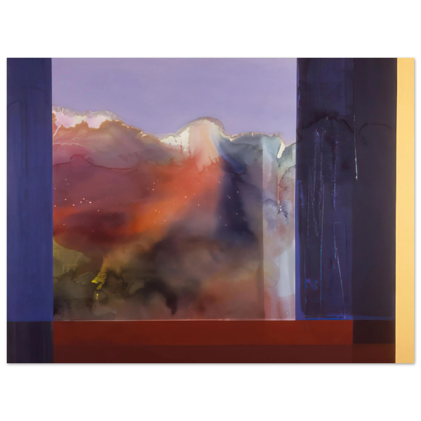 Ronnie Landfield - Sixteenth Century - 1985 Fine Art Poster - Default Title