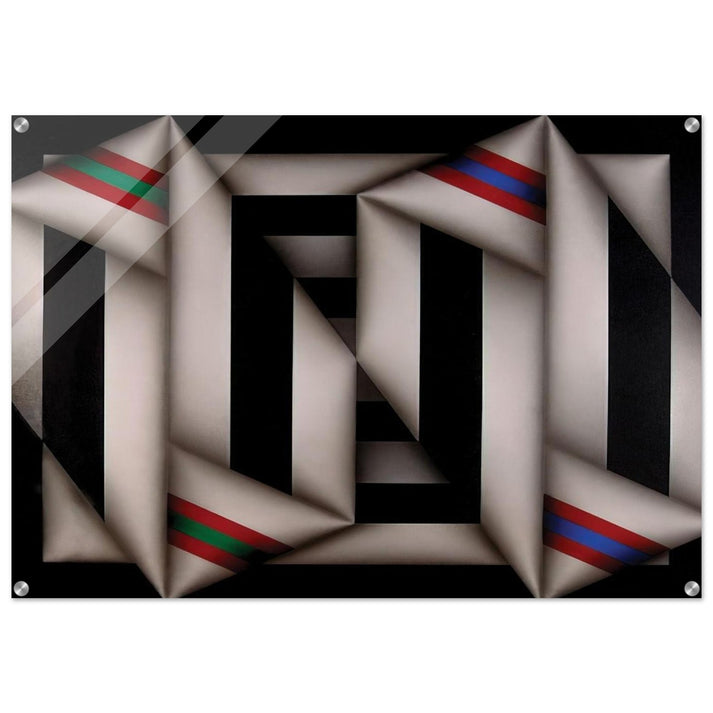 Omelemo II - 1981 - Omar Rayo Acrylic Print - 70x100 cm / 28x40″ inches