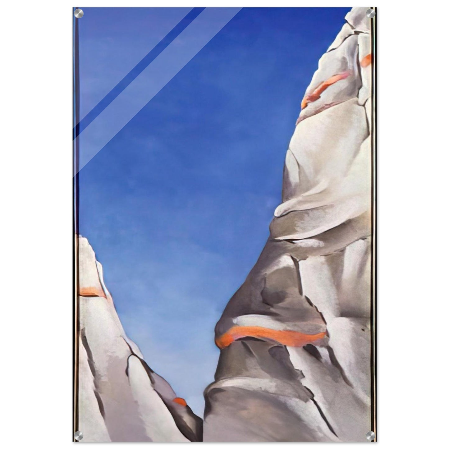 Blue Sky - Georgia O'Keeffe Acrylic Print - 70x100 cm / 28x40″ inches