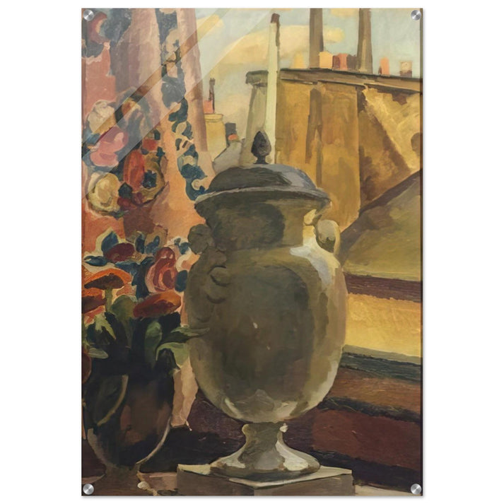 STILL LIFE AT A WINDOW 1922 - Vanessa Bell Acrylic Print - 70x100 cm / 28x40″ inches | Vanessa Bell Wall Art | Vanessa Bell Prints