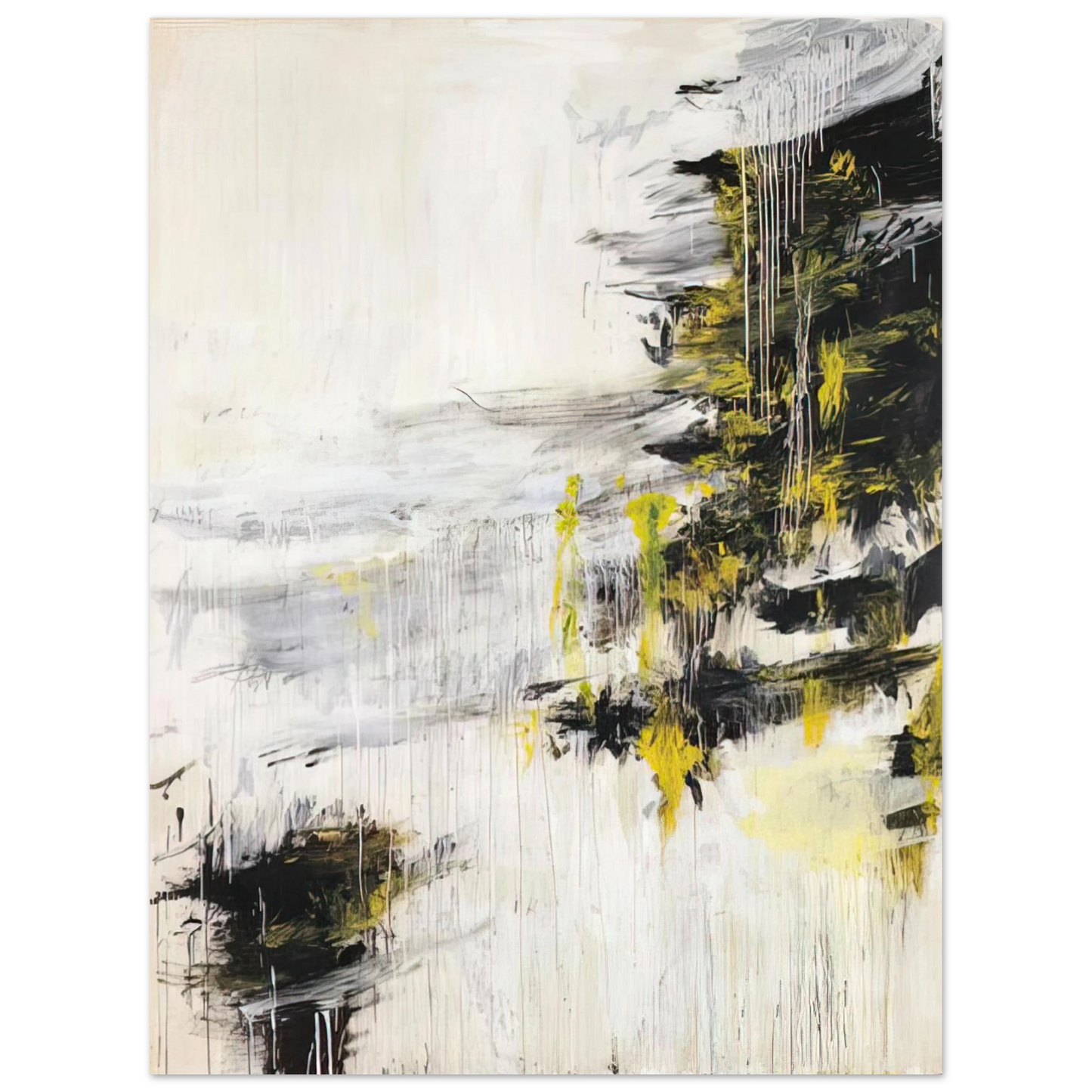 Cy Twombly - Quattro Stagioni II. Inverno Fine Art Poster - Default Title