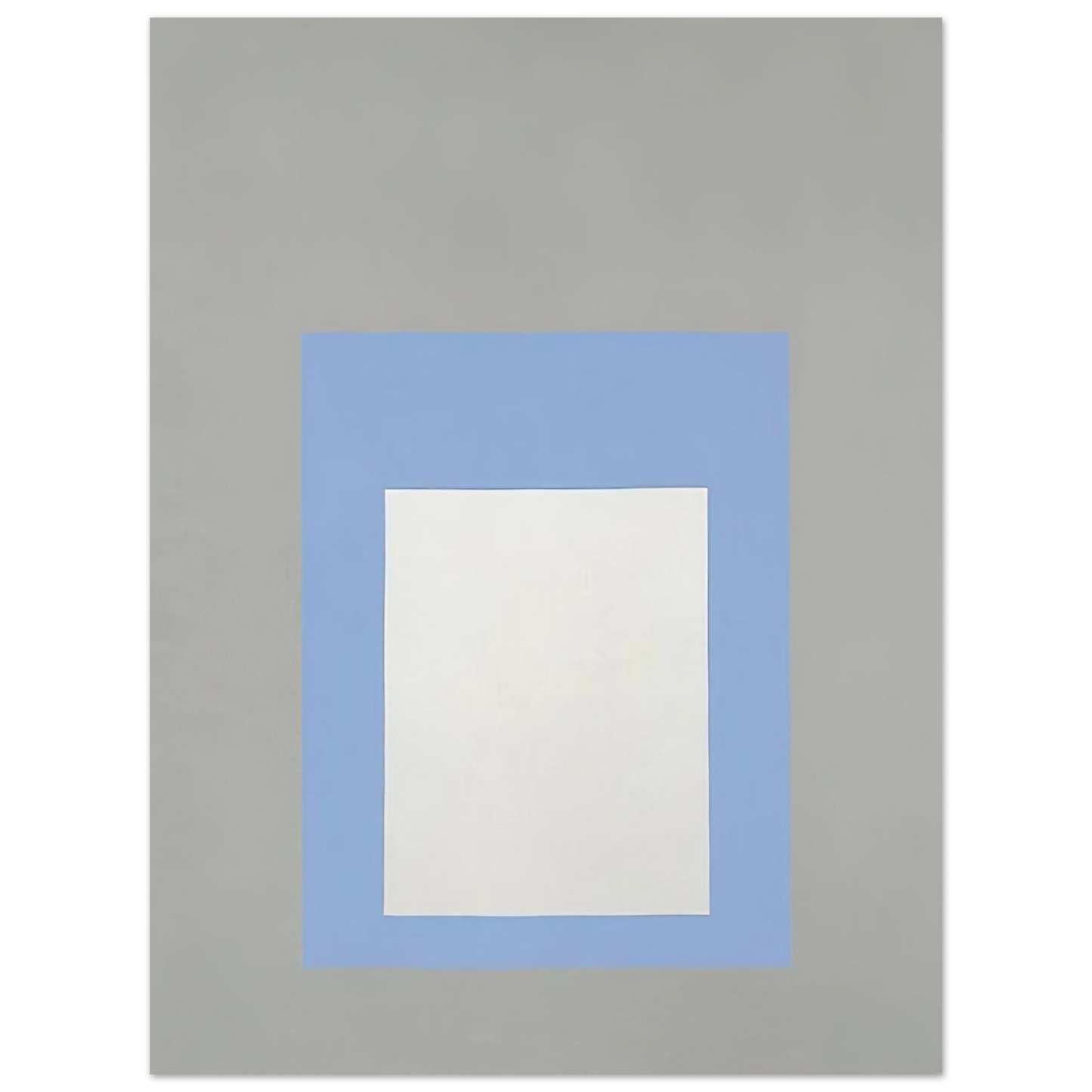 Josef Albers - HOMAGE TO THE SQUARE GREEK ISLAND 1957 Fine Art Poster - Default Title