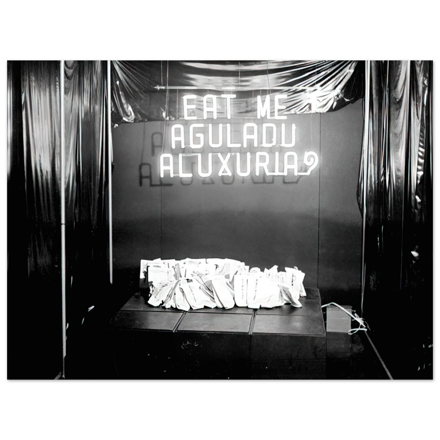 Lygia Pape - Eat Me. The Gluttony or Lust - 1976 Fine Art Poster - Default Title