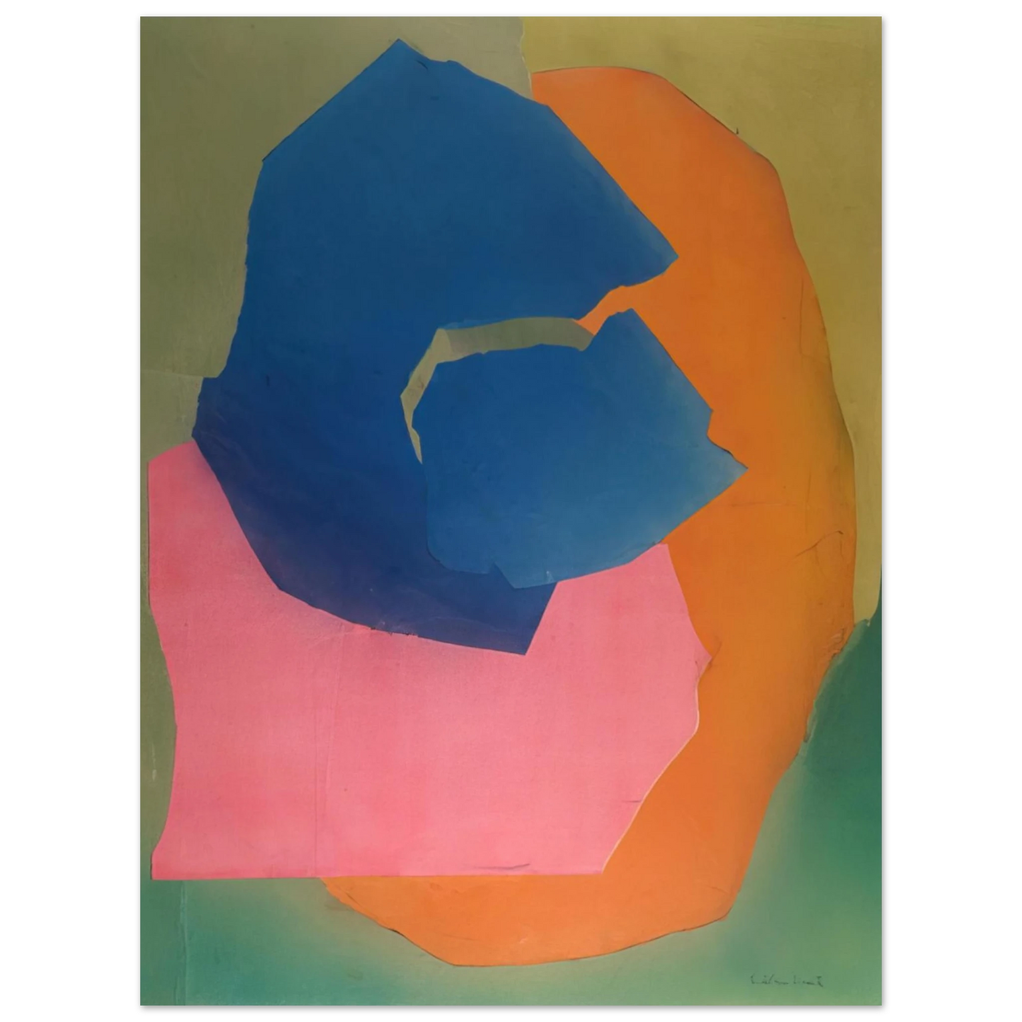 Esteban Vicente - KALANI HAWAII 1969 Fine Art Poster - Default Title