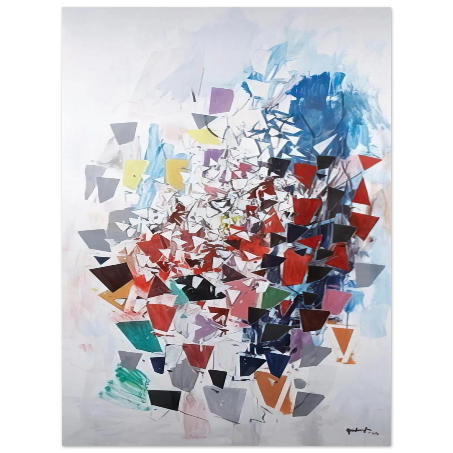 Robert Goodnough - Soaring I - 1994 Fine Art Poster - Default Title