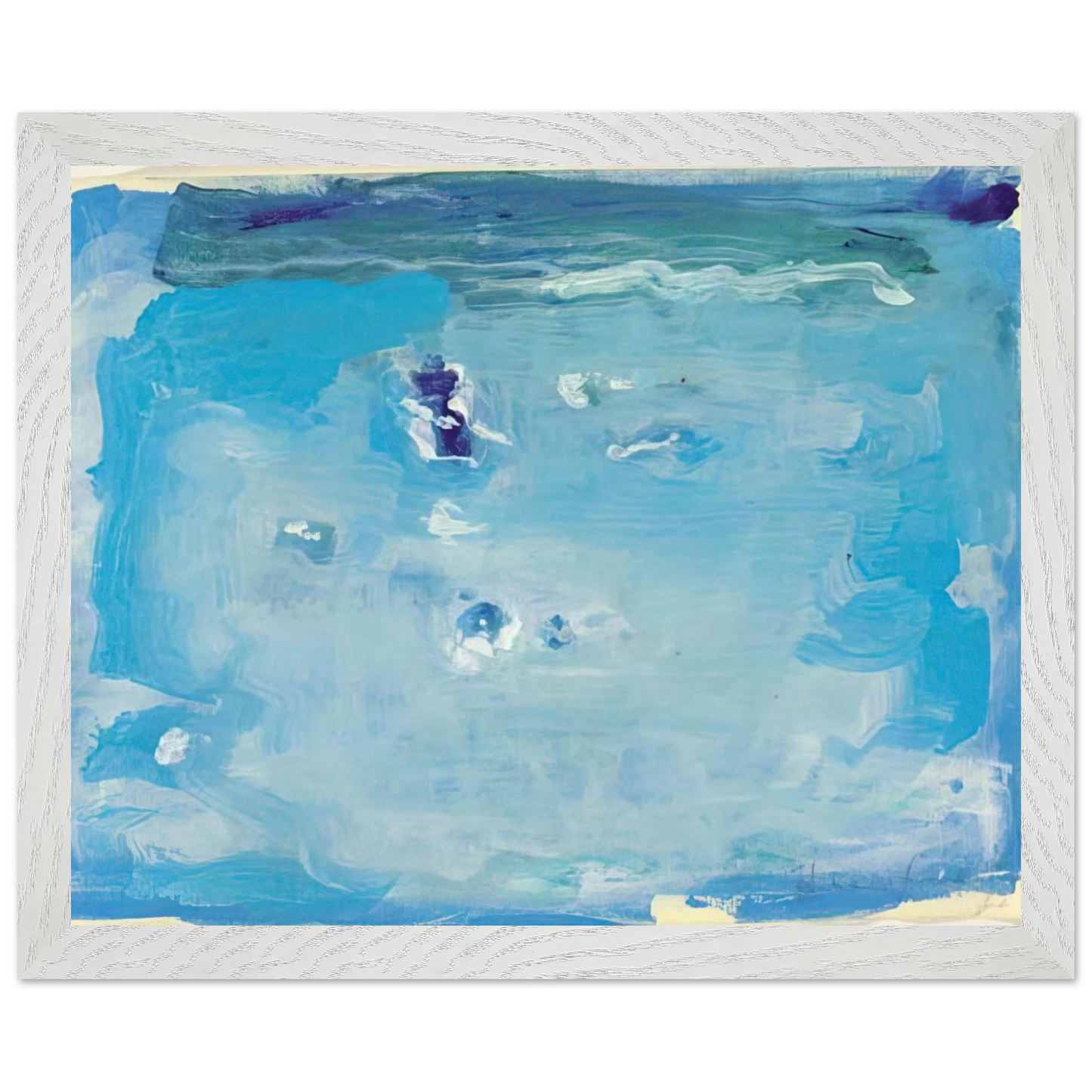 Helen Frankenthaler - Untitled - Color Field Painting, Lyrical Abstraction Wall art - 50x70 cm / 20x28 inches - Fine Art Poster - -