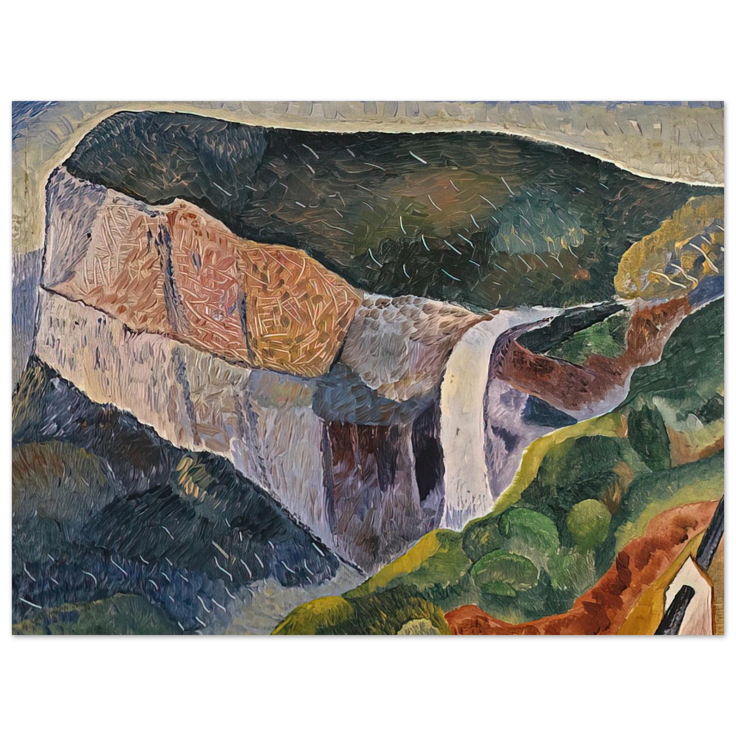 Grace Cossington Smith - Govett's Leap - 1933 Fine Art Poster - Default Title