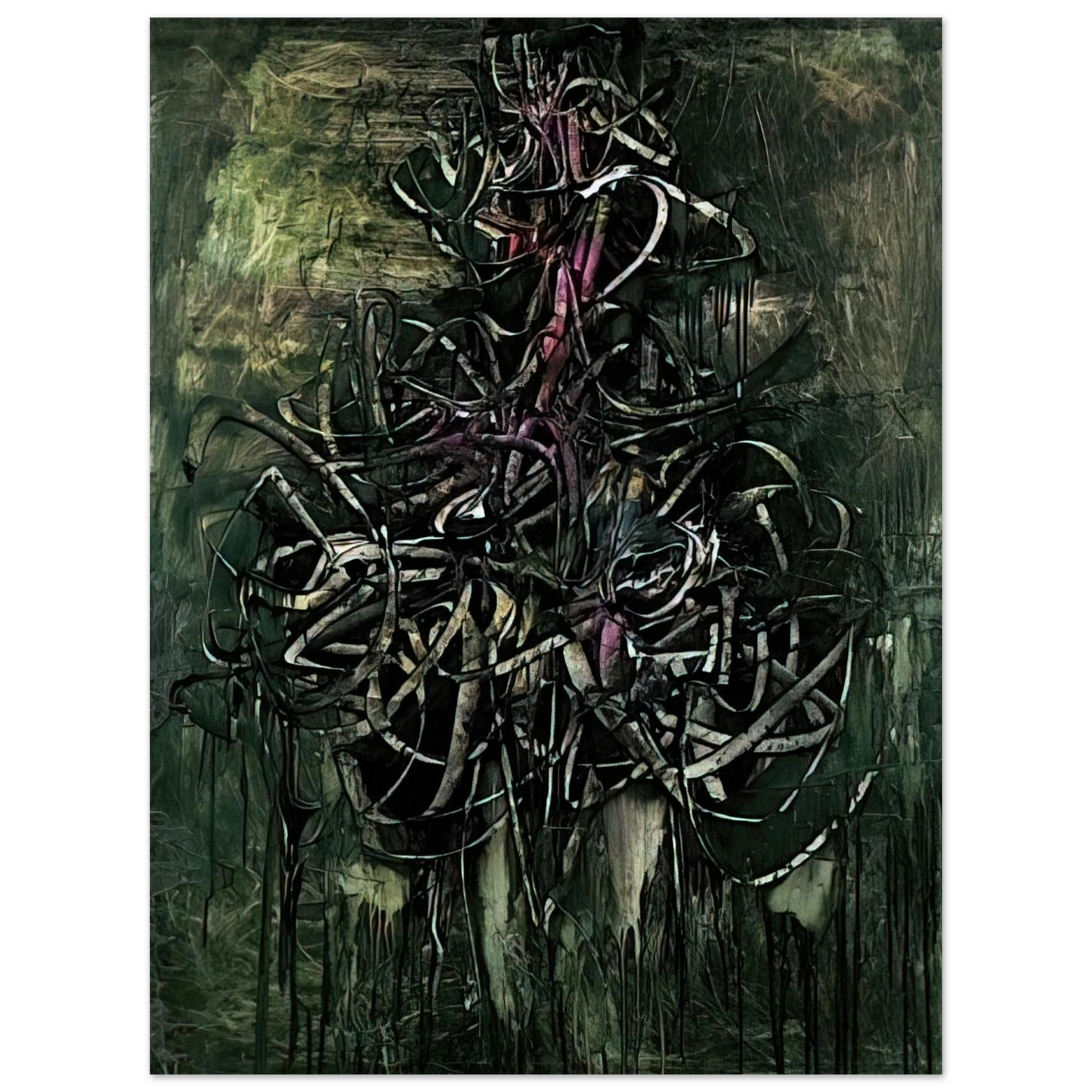 Simon Hantai - Peinture - 1957 Fine Art Poster - Default Title