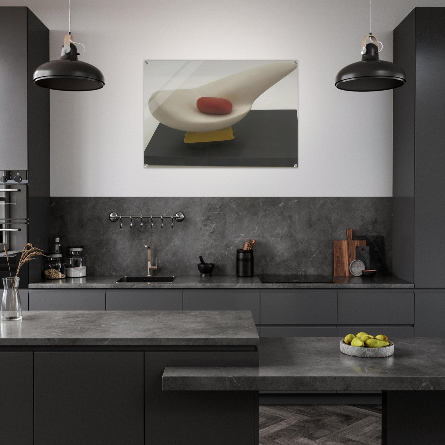 MOTHER AND EGG 1947 - Kurt Schwitters Acrylic Print - 70x100 cm / 28x40″ inches