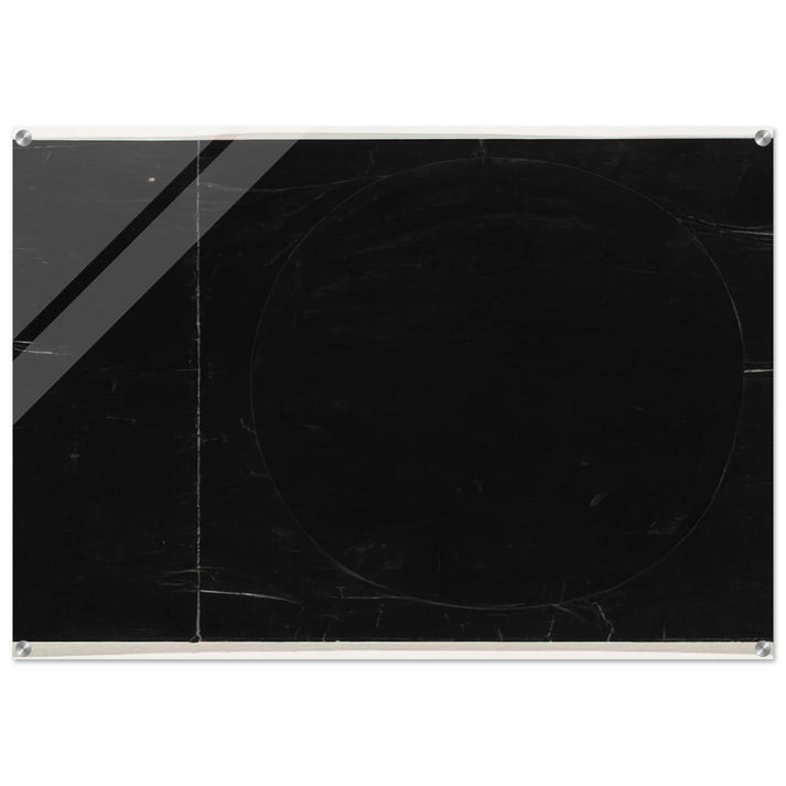 Black on Black - Ellsworth Kelly Acrylic Print - 70x100 cm / 28x40″ inches