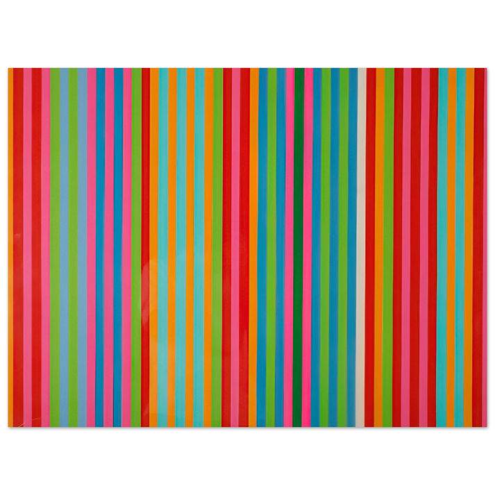 Gene Davis - Passion Flower - 1968 75x100 cm / 30x40inches Fine Art Poster