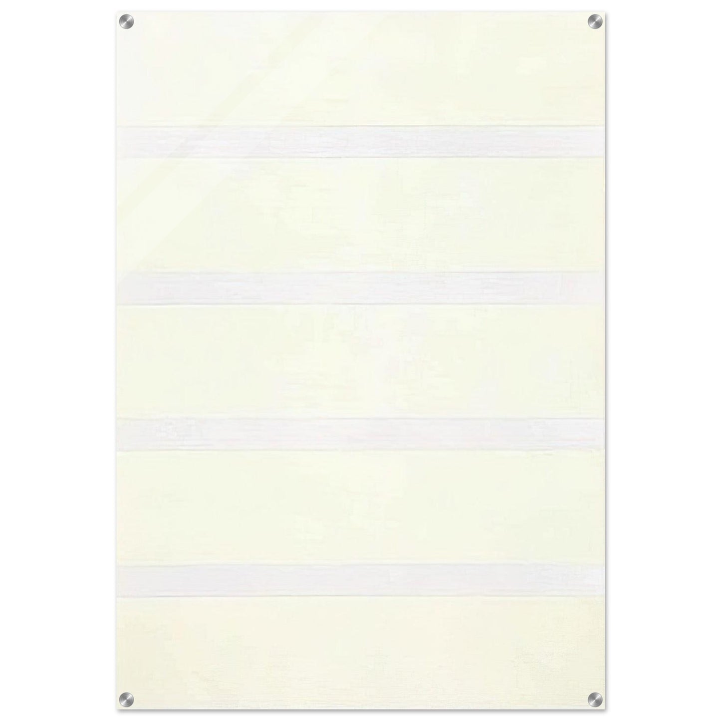 Untitled #15 Peace - Agnes Martin Acrylic Print - 70x100 cm / 28x40″ inches