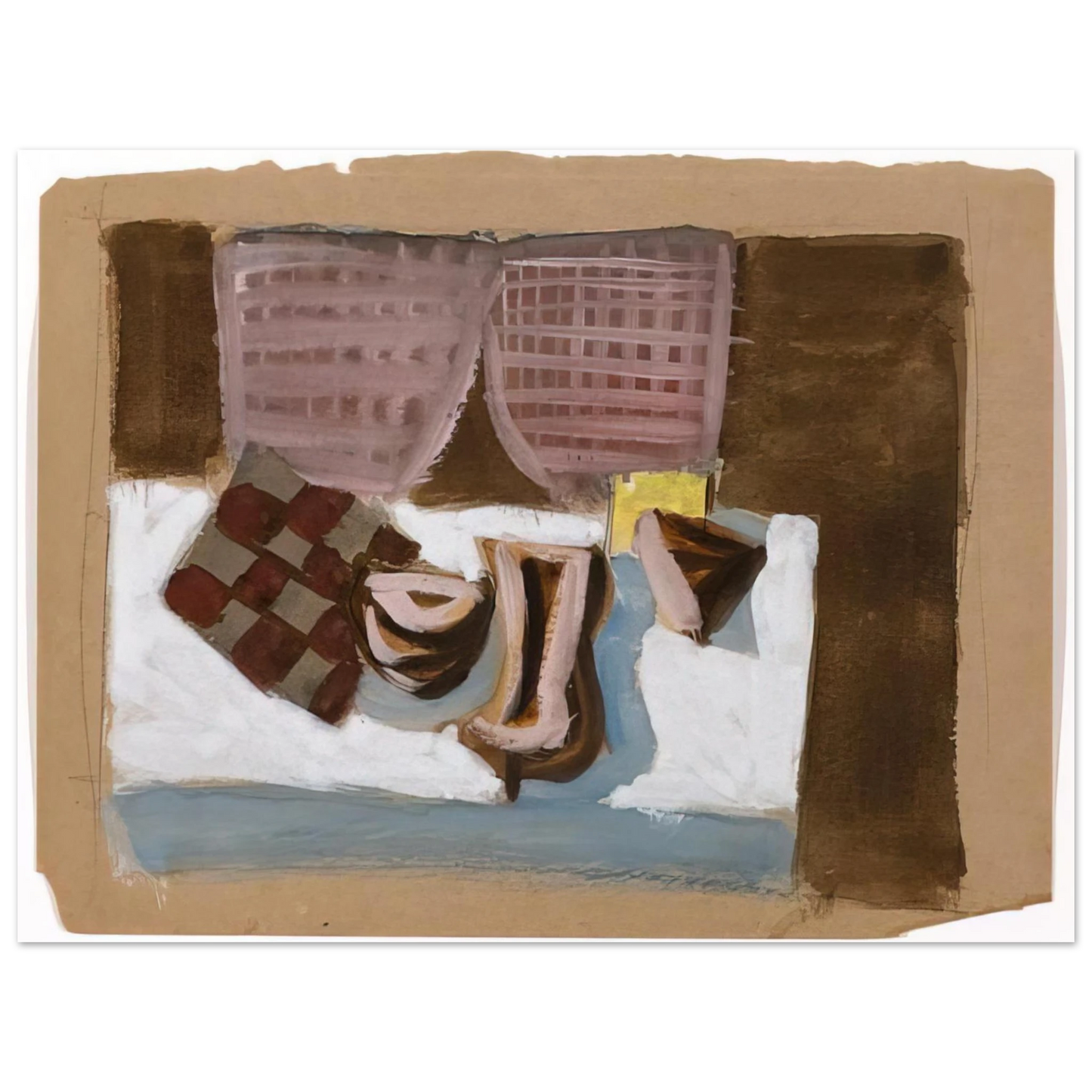 Adolph Gottlieb - Untitled Arizona Still Life - 1938 Fine Art Poster - Default Title