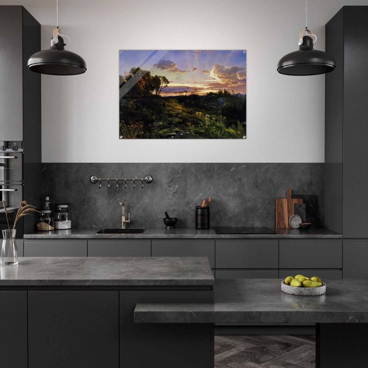 Dusk Wings - Thomas Moran Acrylic Print - 70x100 cm / 28x40″ inches | Thomas Moran Wall Art | Thomas Moran Prints