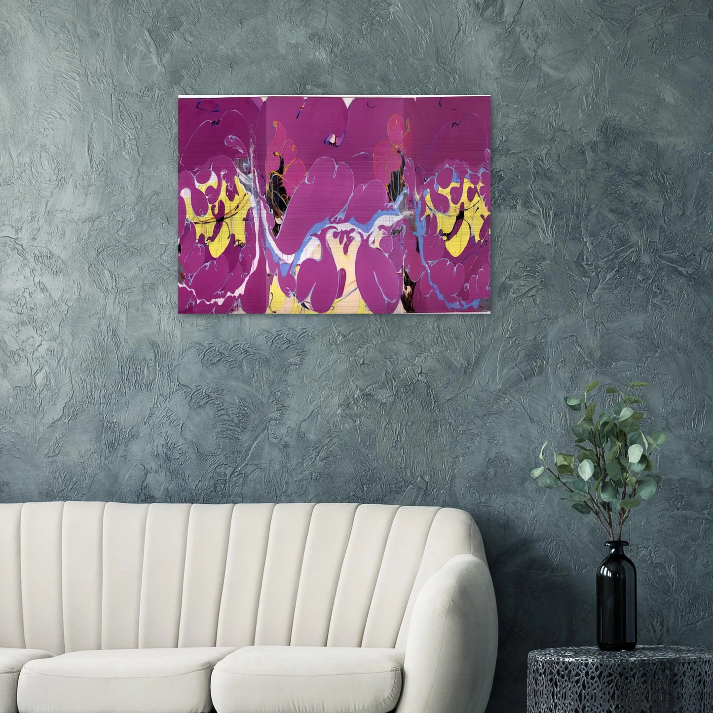 Easter Morning - 1979 - Norman Bluhm Brushed Aluminum Print - 70x100 cm / 28x40 inches | Norman Bluhm Aluminum Print | Norman Bluhm Prints