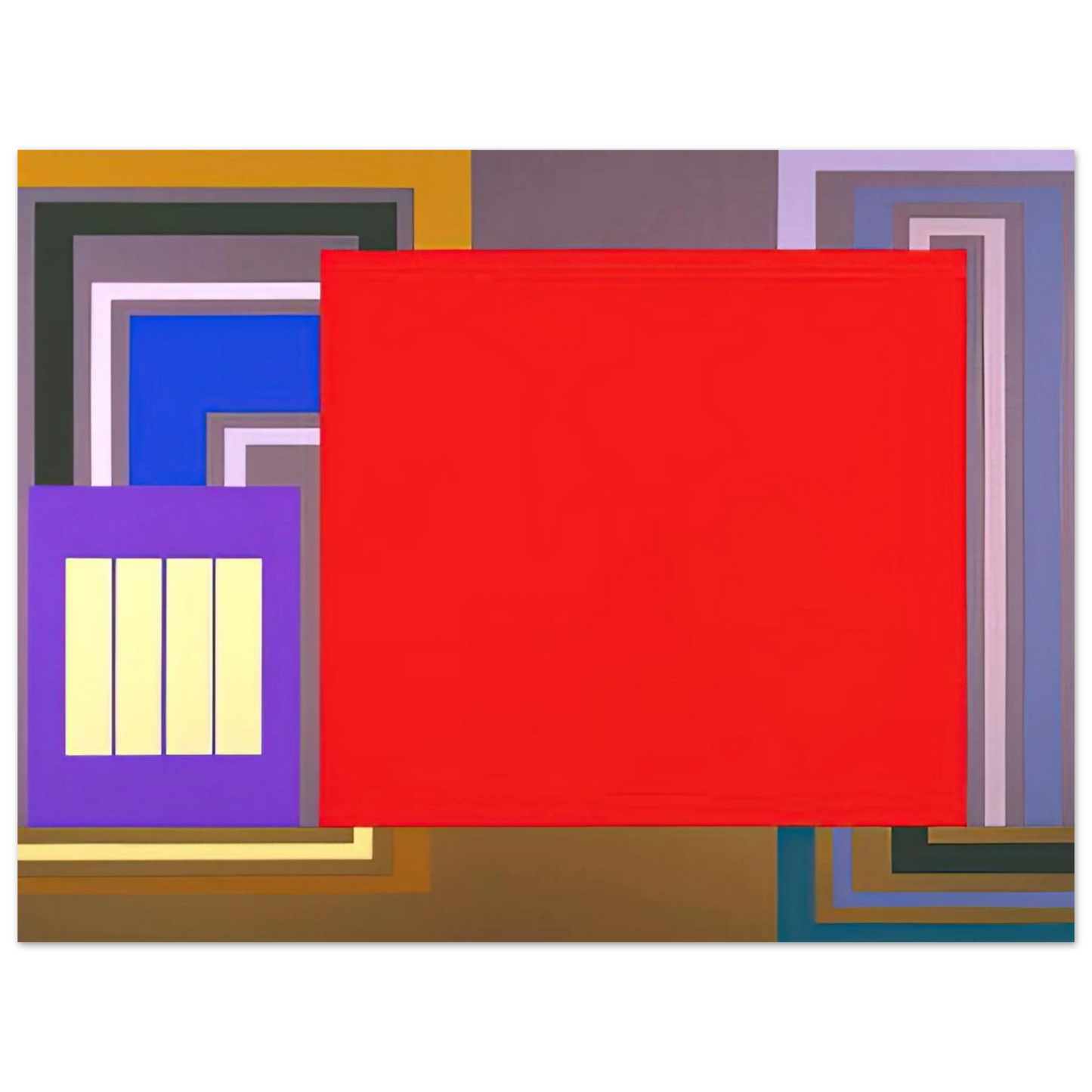 Peter Halley - Power User - 1995 Fine Art Poster - Default Title