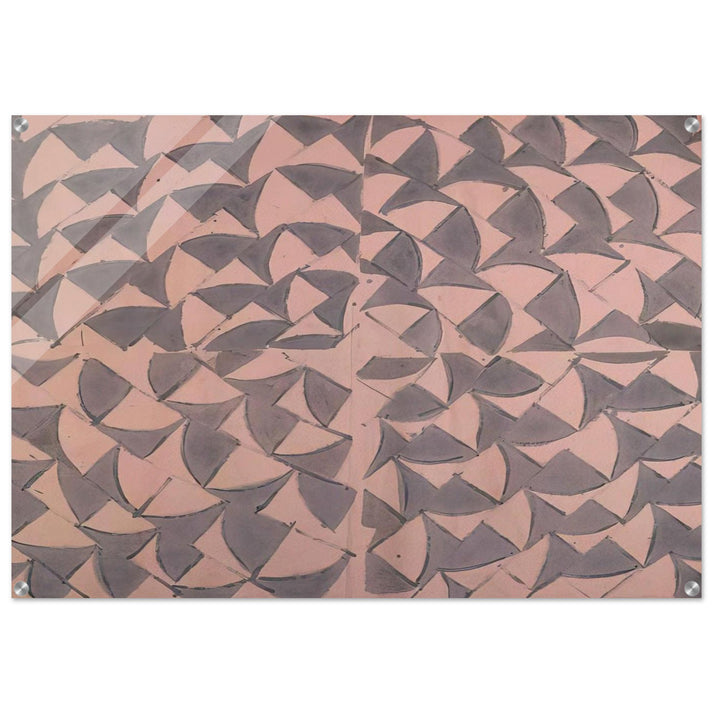 Rosa grigio grande - 1973 - Carla Accardi Acrylic Print - 70x100 cm / 28x40″ inches | Carla Accardi Wall Art | Carla Accardi Prints