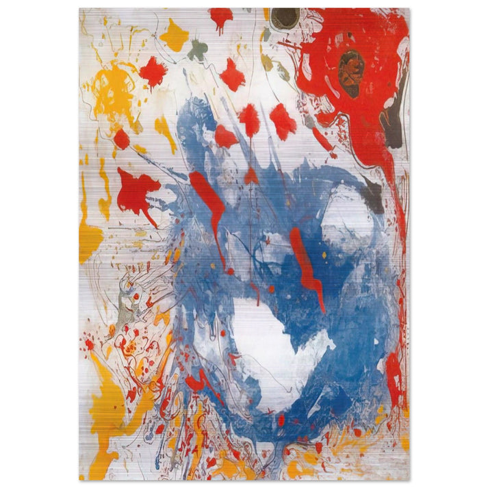 Cataclysm - Hans Hofmann Brushed Aluminum Print - 70x100 cm / 28x40 inches | Hans Hofmann Aluminum Print | Hans Hofmann Prints