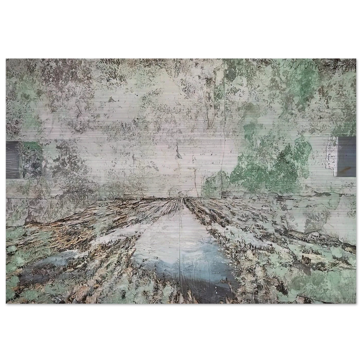 THE LAND OF THE TWO RIVERS ZWEISTROMLAND 1995 - Anselm Kiefer Brushed Aluminum Print - 70x100 cm / 28x40 inches | Anselm Kiefer Aluminum Print | Anselm Kiefer Prints