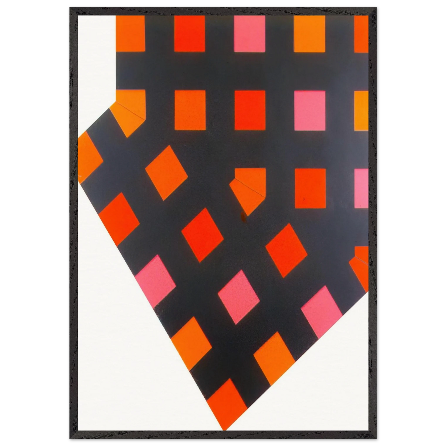 Crusader - 1968 - Jeremy Moon 70x100 cm / 28x40 inches Framed Art Print – Black Wooden Frame