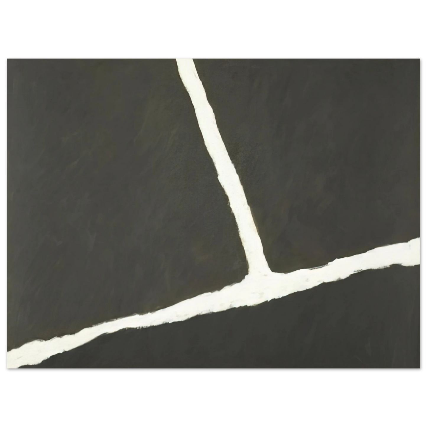 Raoul De Keyser - Krijtlijnen HV - 1977 Fine Art Poster - Default Title