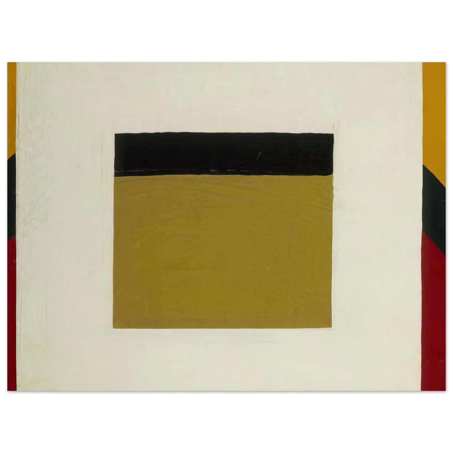 Al Held - White Square Fine Art Poster - Default Title