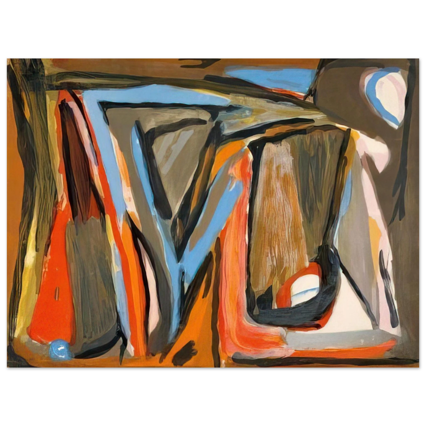 Bram van Velde - Le tout - 1978 Fine Art Poster - Default Title