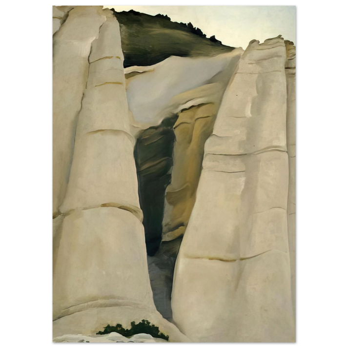 Georgia O'Keeffe - From the White Place Fine Art Poster