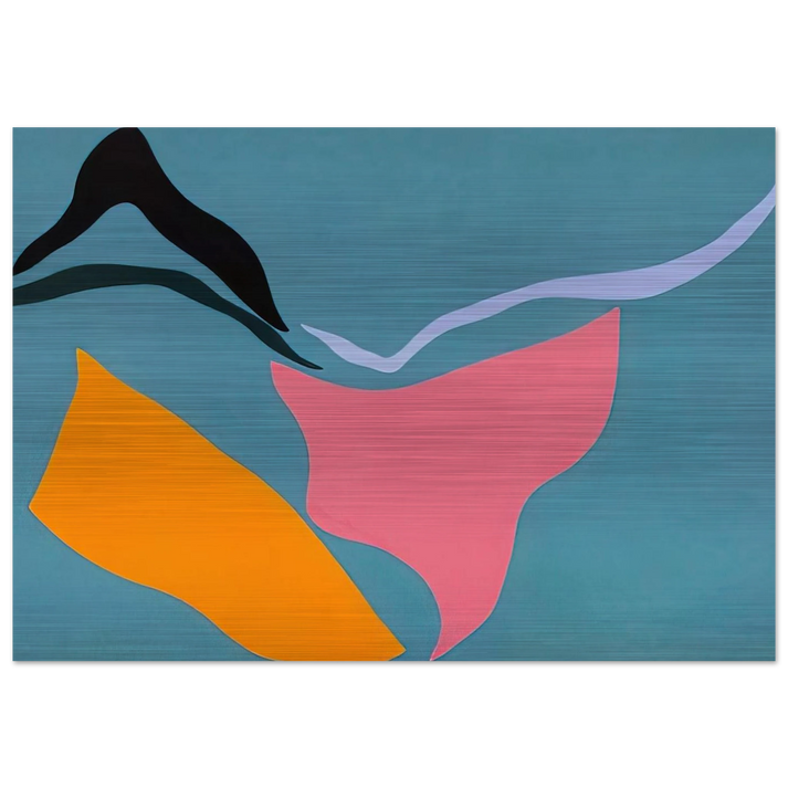 Untitled - 1971 - Ray Parker Brushed Aluminum Print - 70x100 cm / 28x40 inches | Ray Parker Aluminum Print | Ray Parker Prints