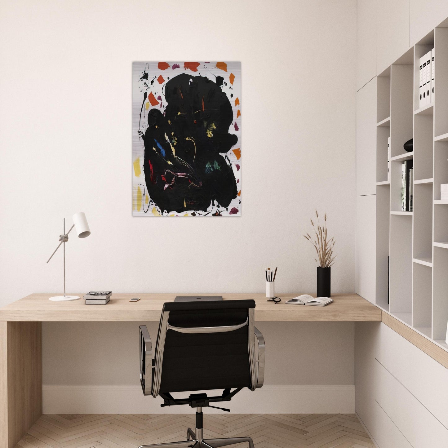 Black Diamond - Hans Hofmann Brushed Aluminum Print - 70x100 cm / 28x40 inches | Hans Hofmann Aluminum Print | Hans Hofmann Prints