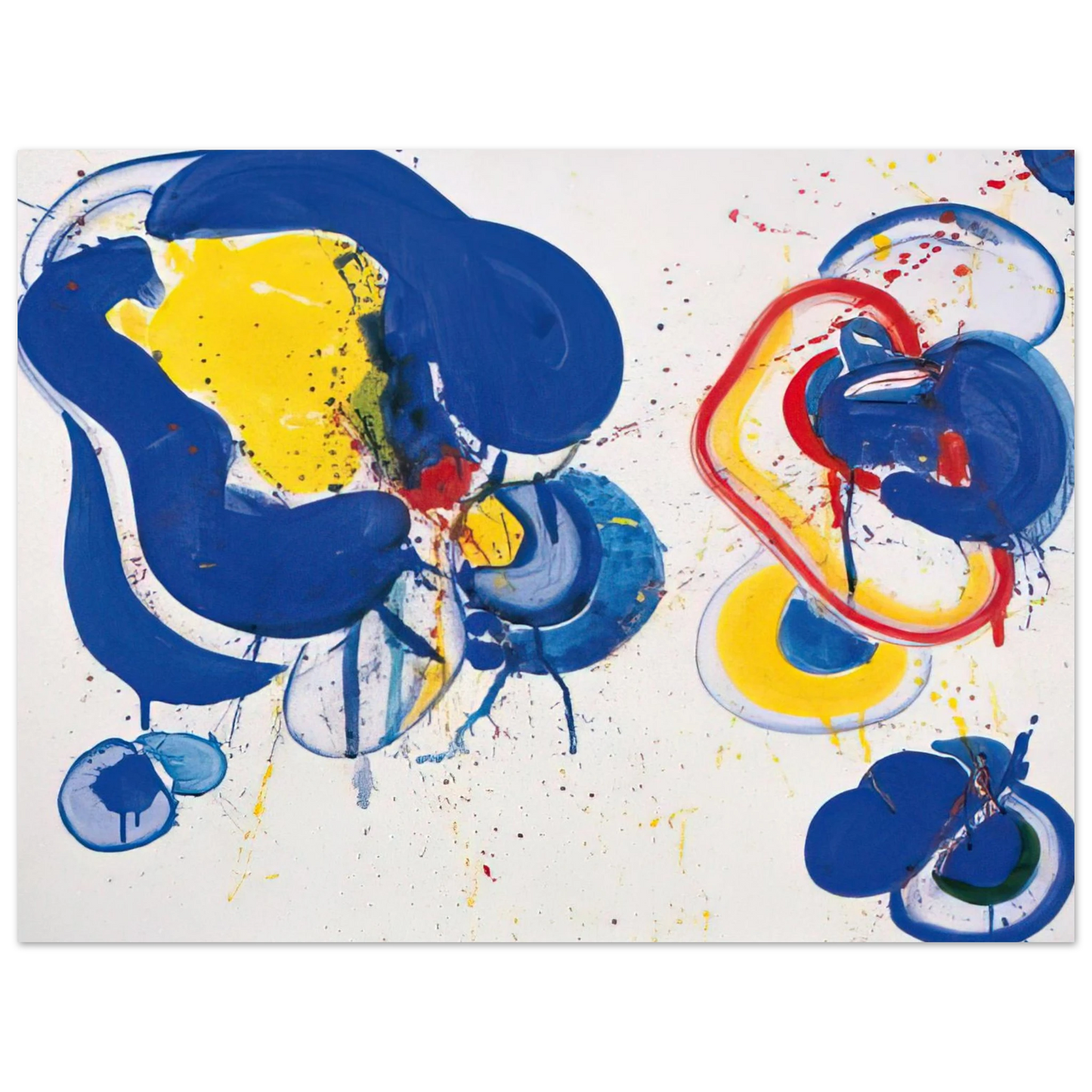 Sam Francis - Dream It Is Fine Art Poster - Default Title