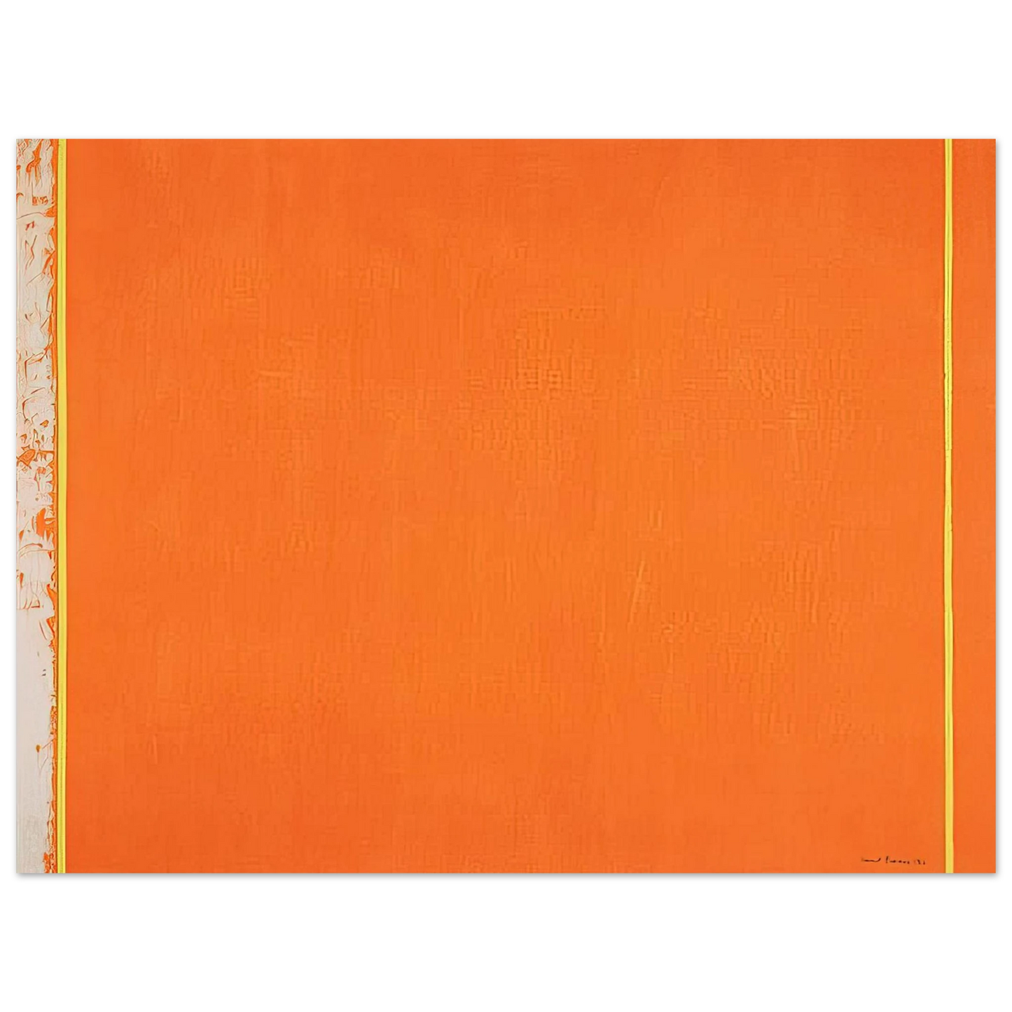 Barnett Newman - The Third Fine Art Poster - Default Title