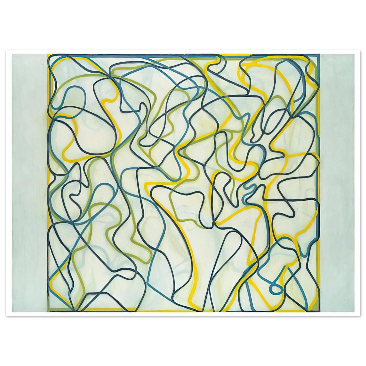 Brice Marden - Third Letter - 2009 Fine Art Poster - Default Title