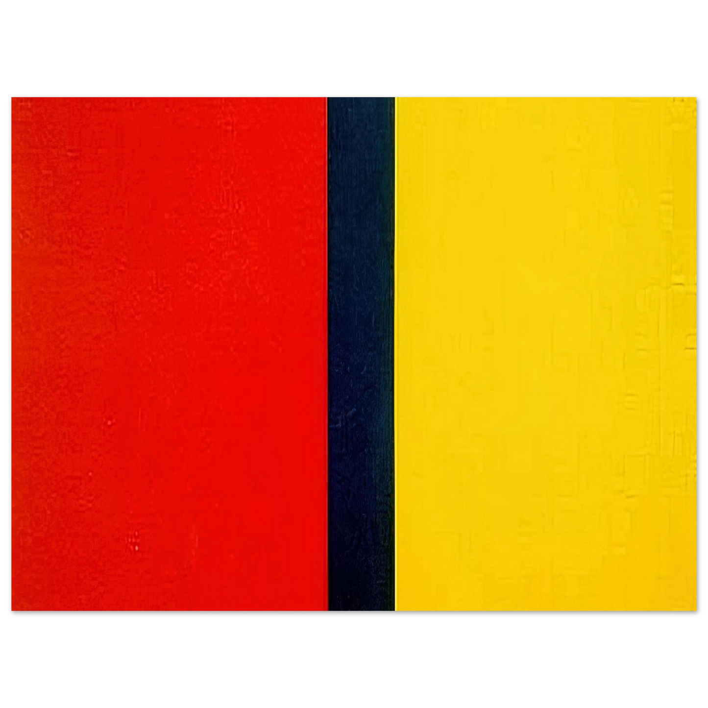 Barnett Newman - Who's Afraid of Red, Yellow, and Blue IV Fine Art Poster - Default Title