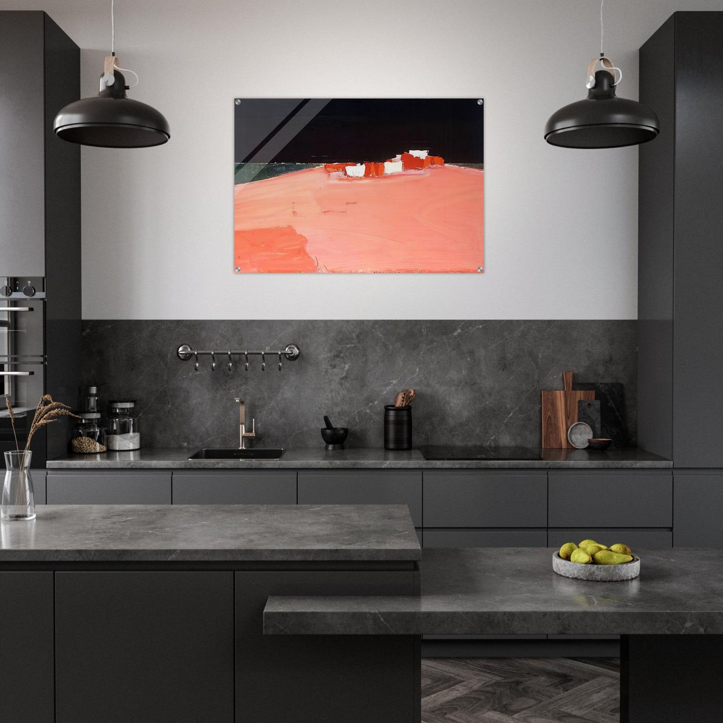 Paysage - 1954 - Nicolas de Stael Acrylic Print - 70x100 cm / 28x40″ inches