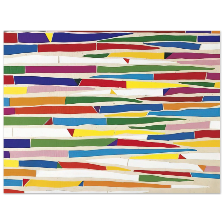 Piero Dorazio - Composite - Color Field Painting 75x100 cm / 30x40inches Fine Art Poster