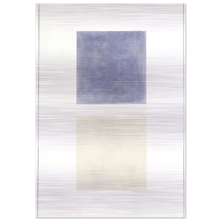 This Rain - Agnes Martin Brushed Aluminum Print - 70x100 cm / 28x40 inches | Agnes Martin Aluminum Print | Agnes Martin Prints