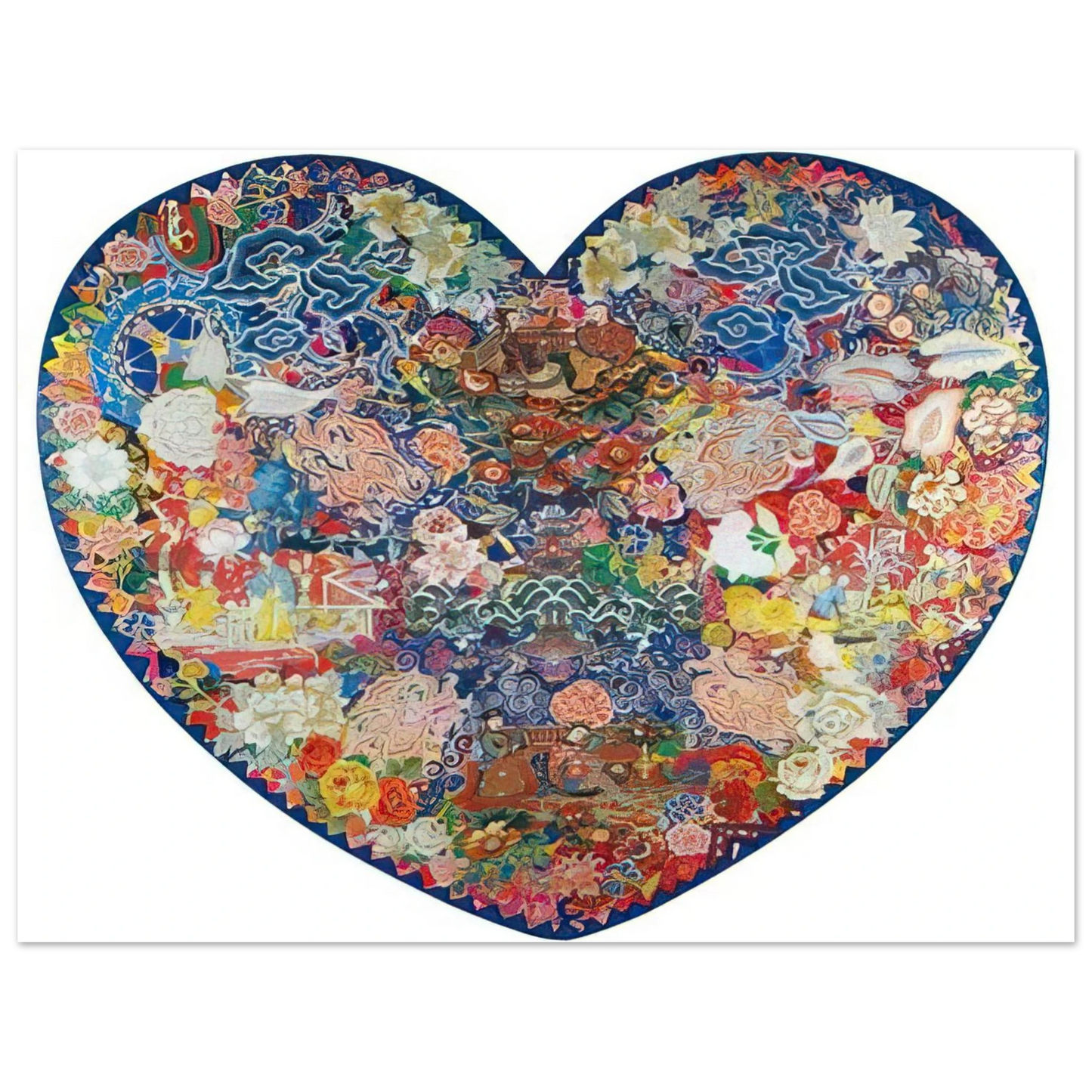 Miriam Schapiro - Pagoda - 1982 Fine Art Poster - Default Title