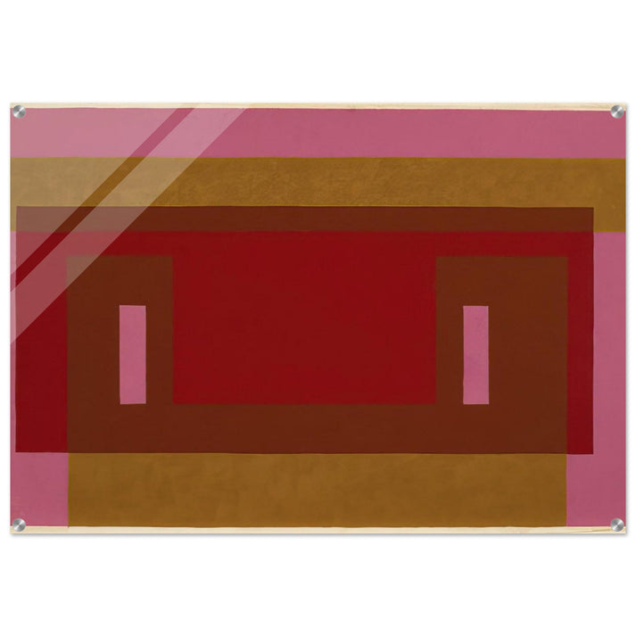 VARIANT ADOBE 1948 1 - Josef Albers Acrylic Print - 70x100 cm / 28x40″ inches | Josef Albers Wall Art | Josef Albers Prints