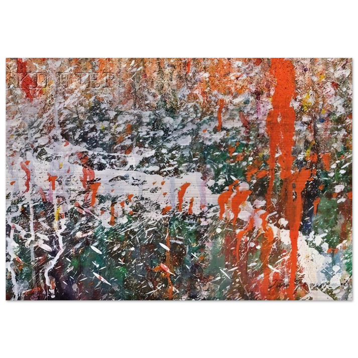 ABSTRACT COMPOSITION - Taro Yamamoto Brushed Aluminum Print - 70x100 cm / 28x40 inches | Taro Yamamoto Aluminum Print | Taro Yamamoto Prints