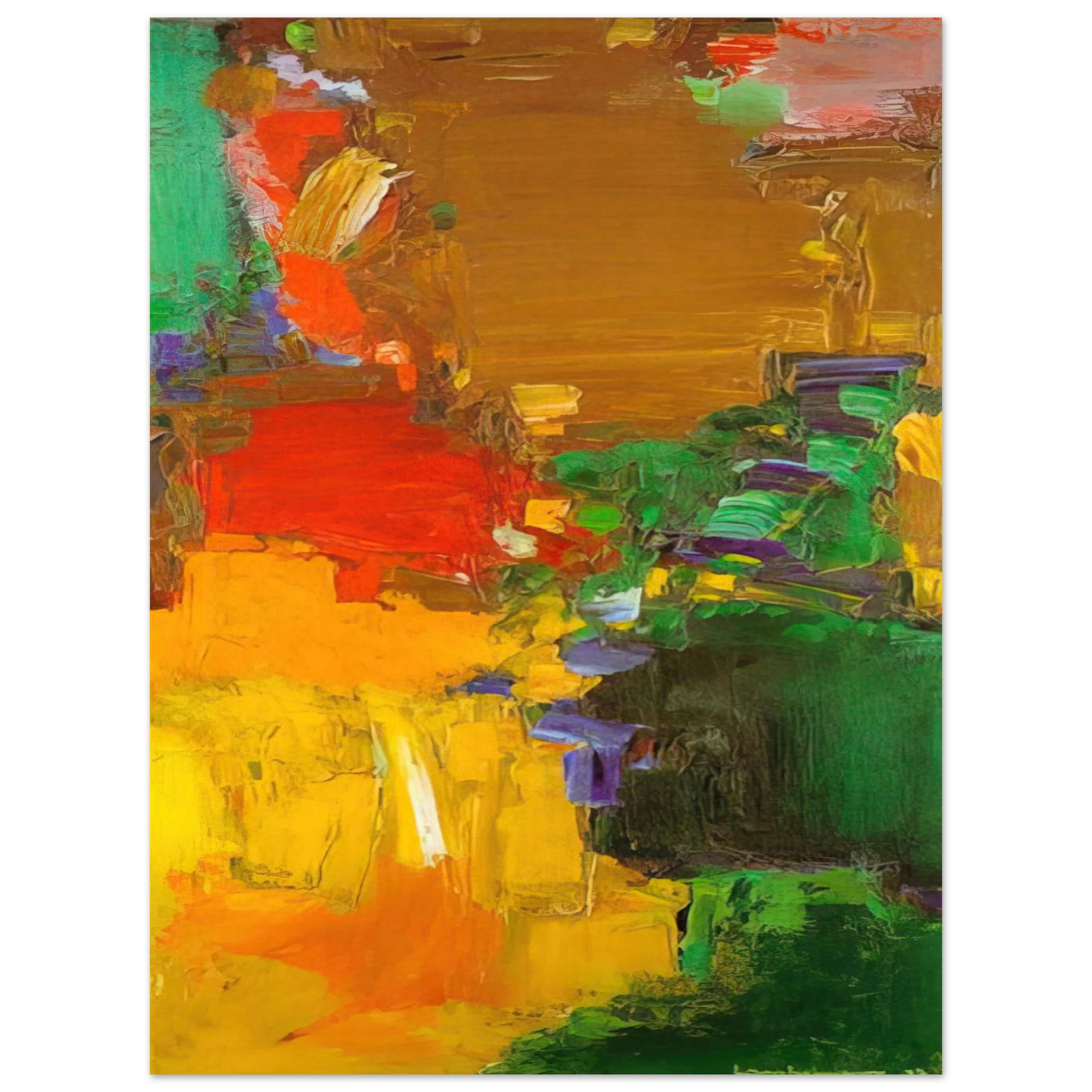 Hans Hofmann - Rhapsody Fine Art Poster - Default Title