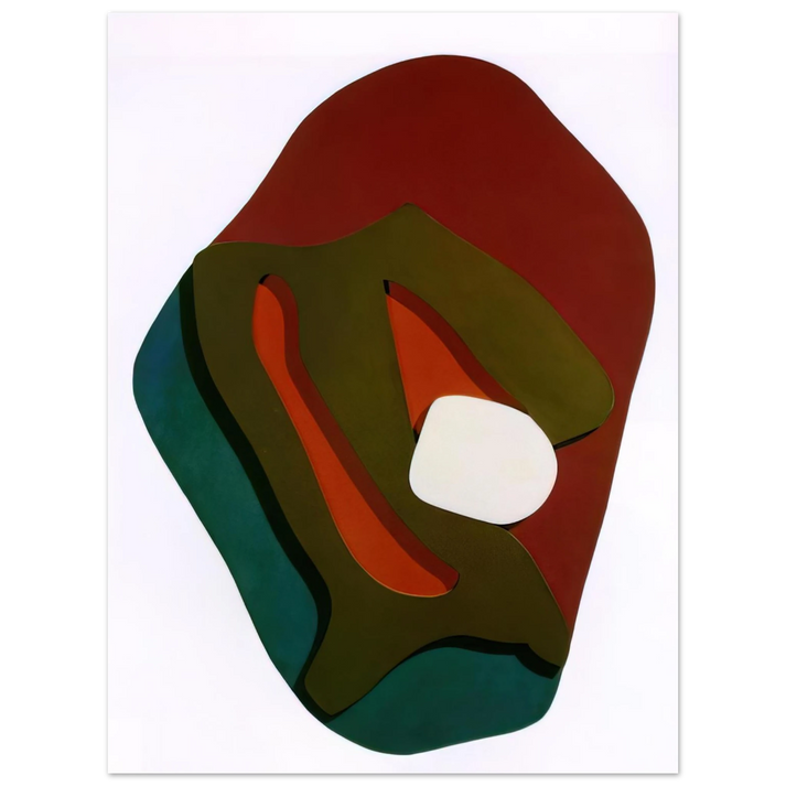 Jean Arp - Terrestrial Forest Form 75x100 cm / 30x40inches Fine Art Poster