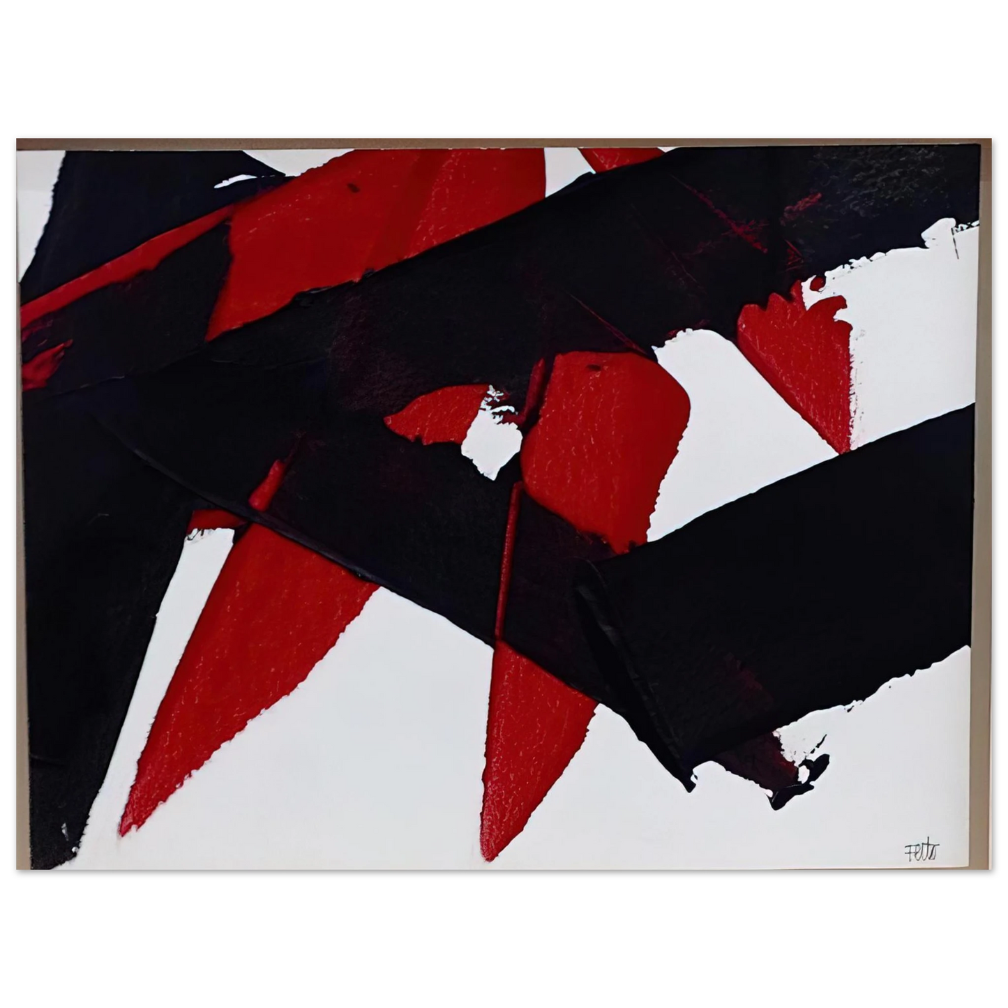 Luis Feito - UNTITLED 2007 Fine Art Poster - Default Title