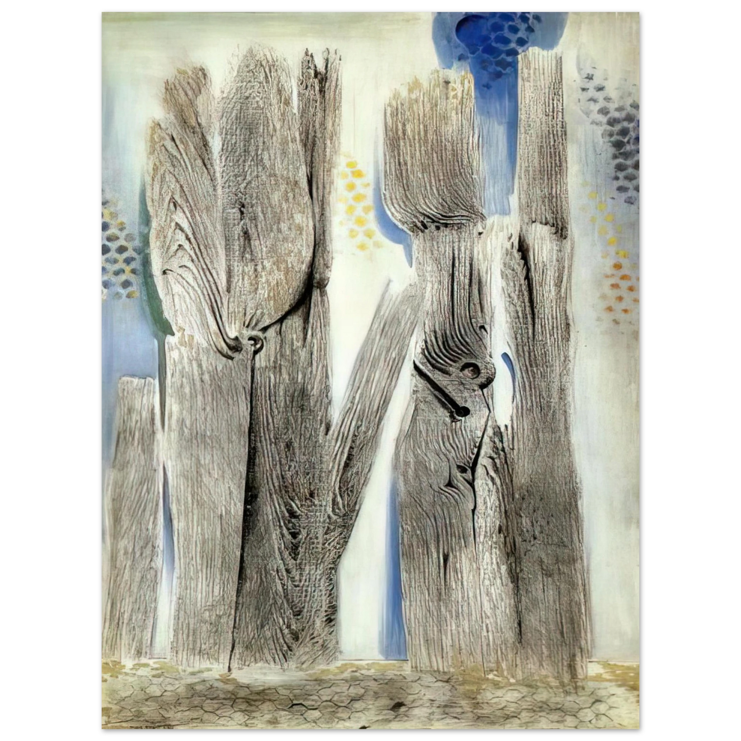 Max Ernst - The Blue Forest Fine Art Poster - Default Title