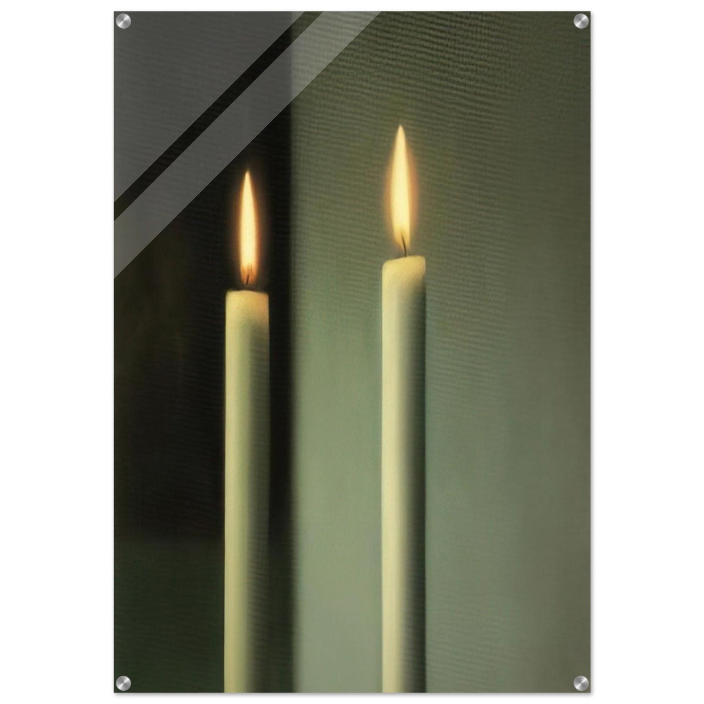 CANDLES - Gerhard Richter Acrylic Print - 70x100 cm / 28x40″ inches