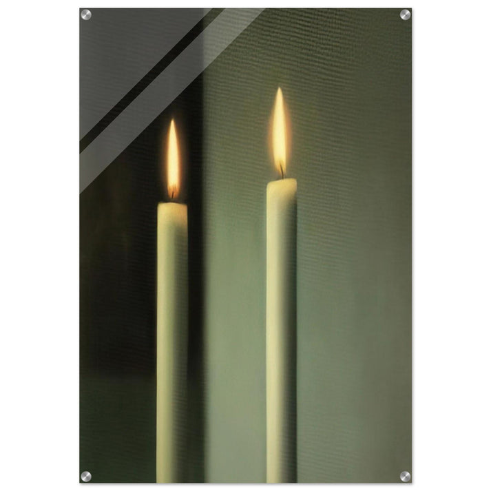 CANDLES - Gerhard Richter Acrylic Print - 70x100 cm / 28x40″ inches