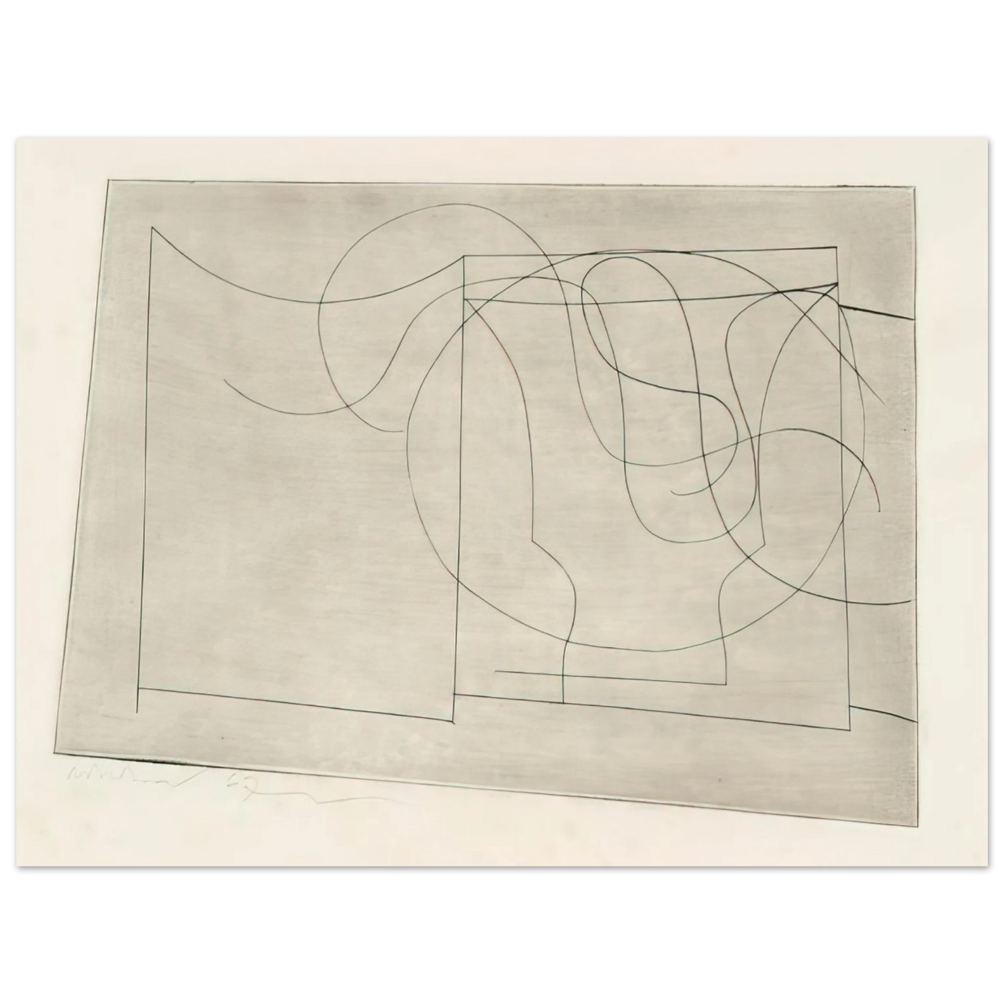 Ben Nicholson - Aegean - 1967 Fine Art Poster - Default Title