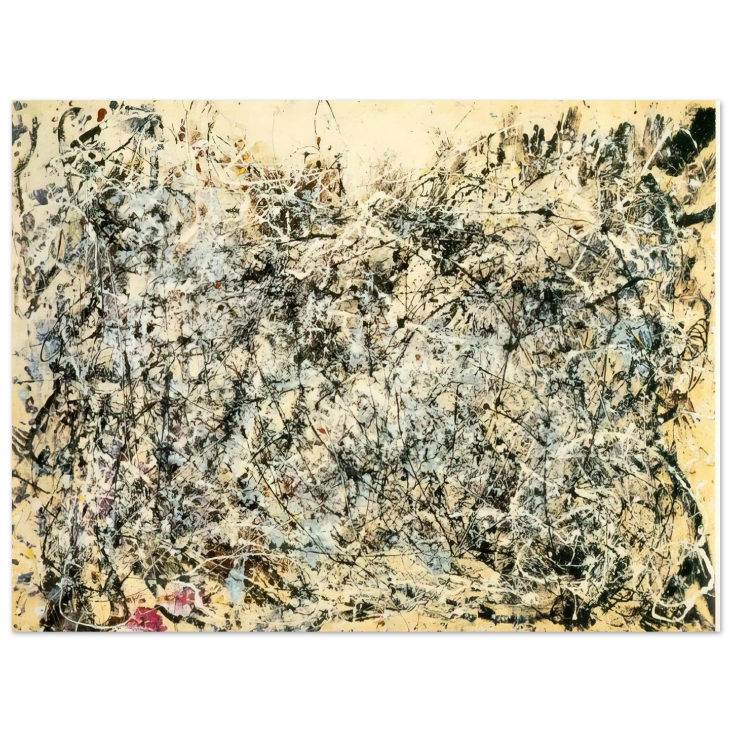 Jackson Pollock - NO 1 1948 Fine Art Poster - Default Title