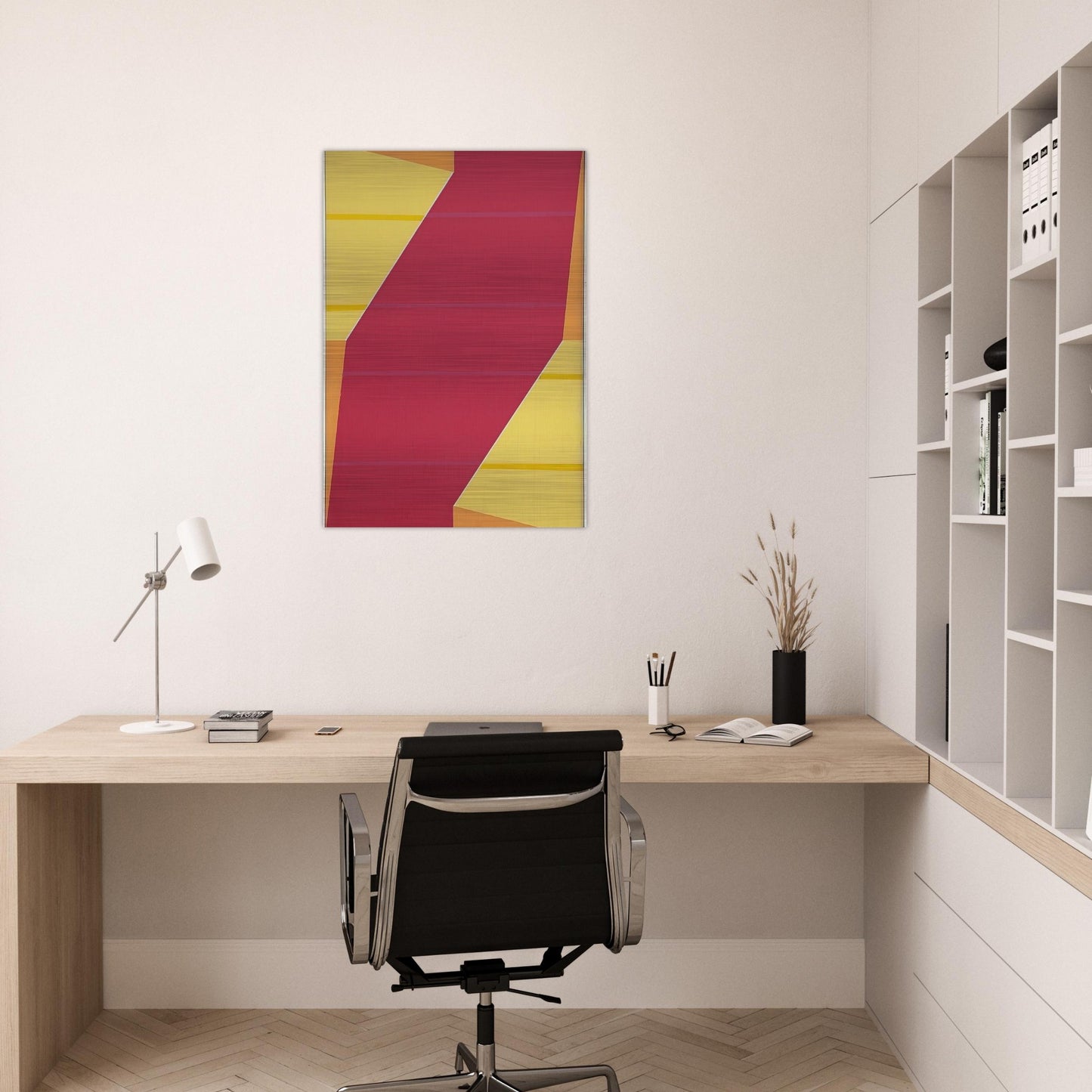 Untitled Rotation Series - 1964 - Larry Zox Brushed Aluminum Print - 70x100 cm / 28x40 inches | Larry Zox Aluminum Print | Larry Zox Prints