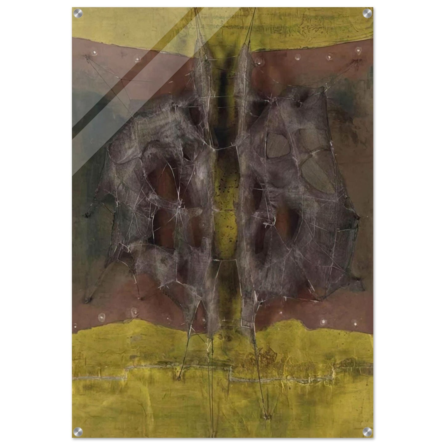 Metamorphosis Medieval - 1961 - Manuel Rivera Acrylic Print - 70x100 cm / 28x40″ inches | Manuel Rivera Wall Art | Manuel Rivera Prints